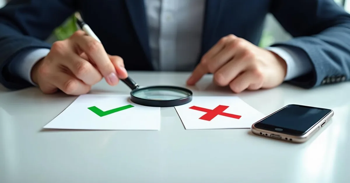 A payer comparing a payee name against an IBAN with a payee checker before confirming a payment